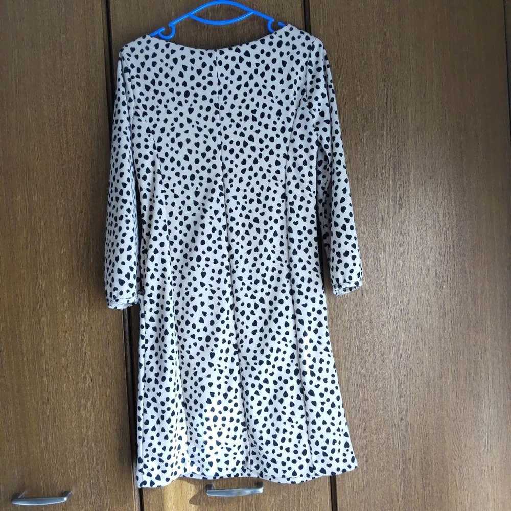 NATURAL BEAUTY BASIC Polka Dot Dress Size S - image 6