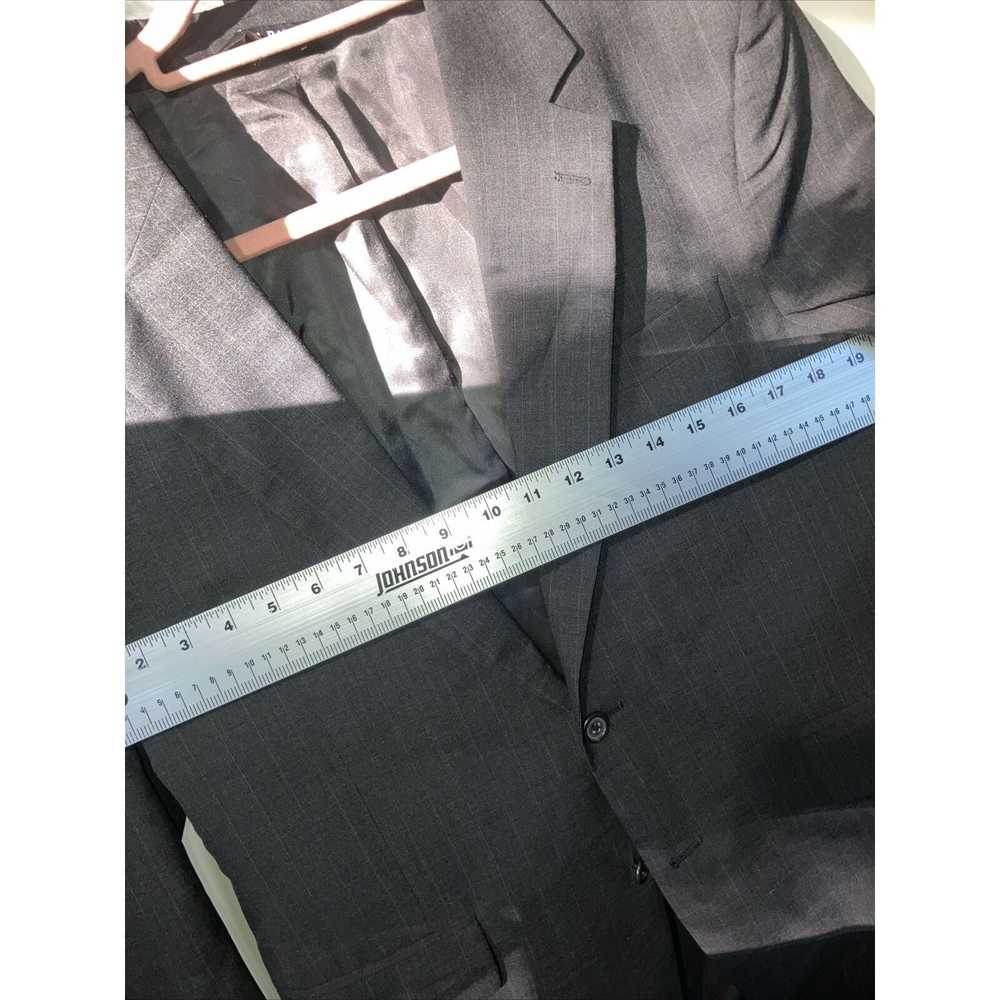 Jos. A. Bank Jos A Bank Black Wool Striped Suit J… - image 10