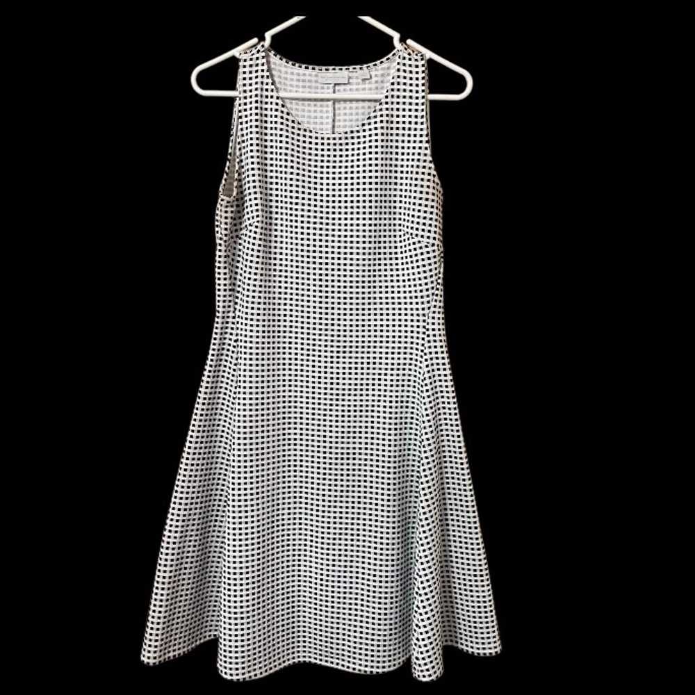 Black and White Plaid Dress - image 1