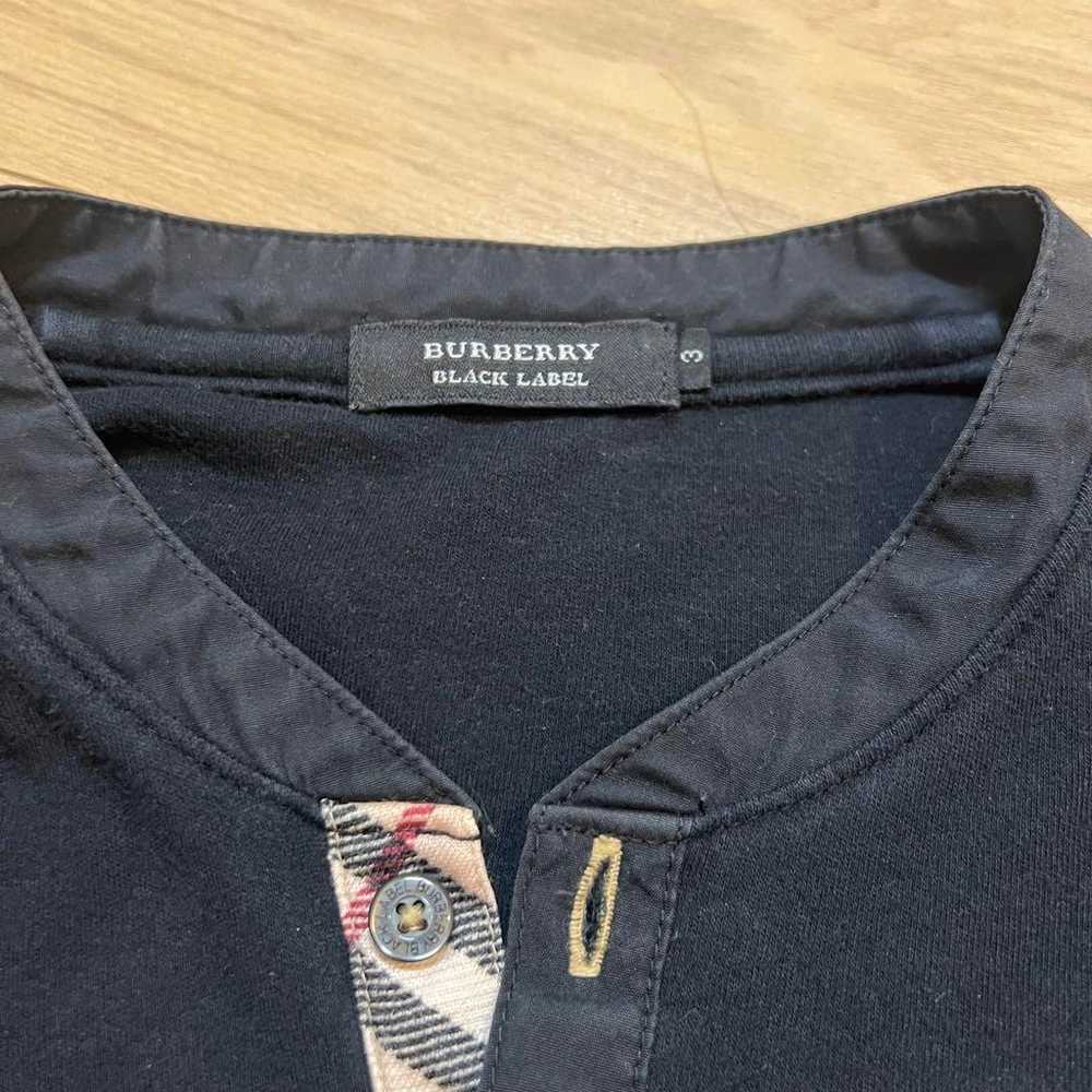 Burberry Long Sleeve Polo Shirt. - image 4