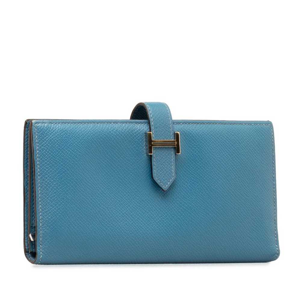 Hermès Béarn leather purse - image 2