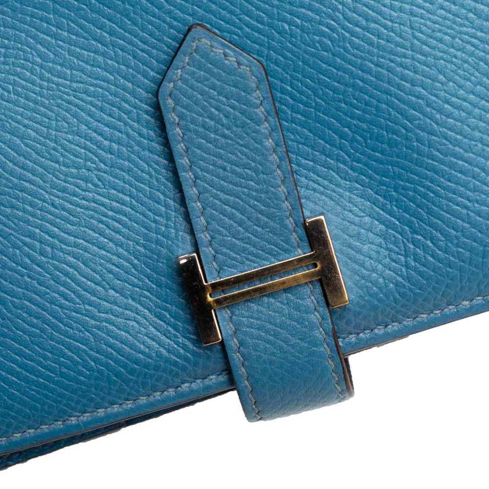 Hermès Béarn leather purse - image 9