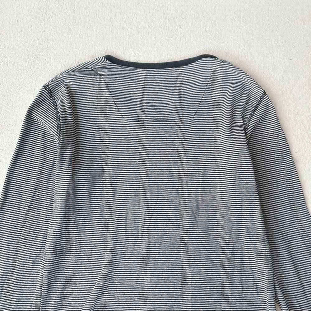 v081 SHIPS【S】T-shirts Cut and sew V-neck Layered … - image 7