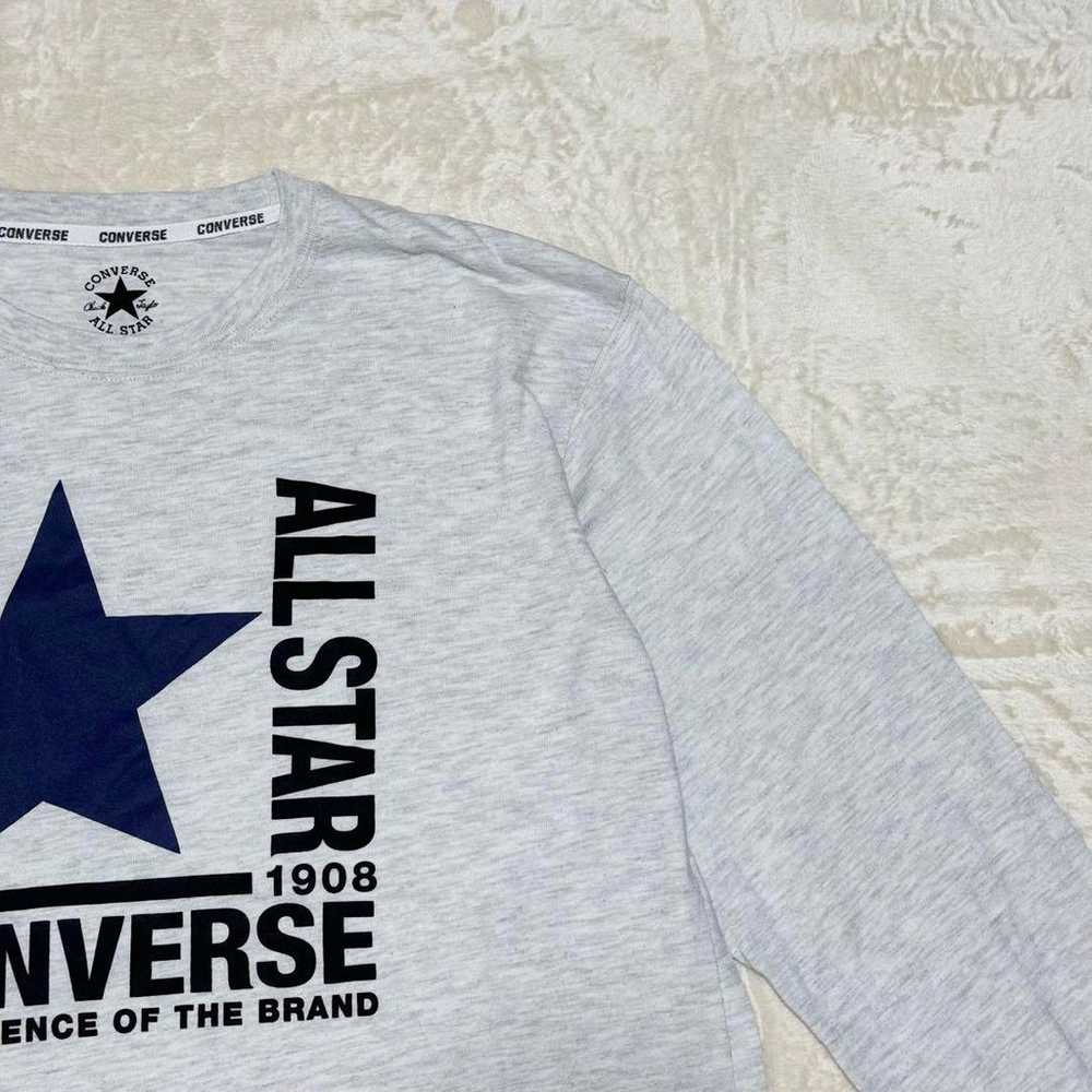 Converse oversized long sleeve t-shirt with big p… - image 10