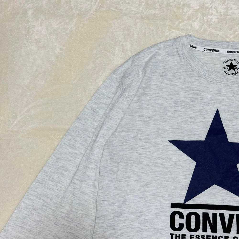 Converse oversized long sleeve t-shirt with big p… - image 8