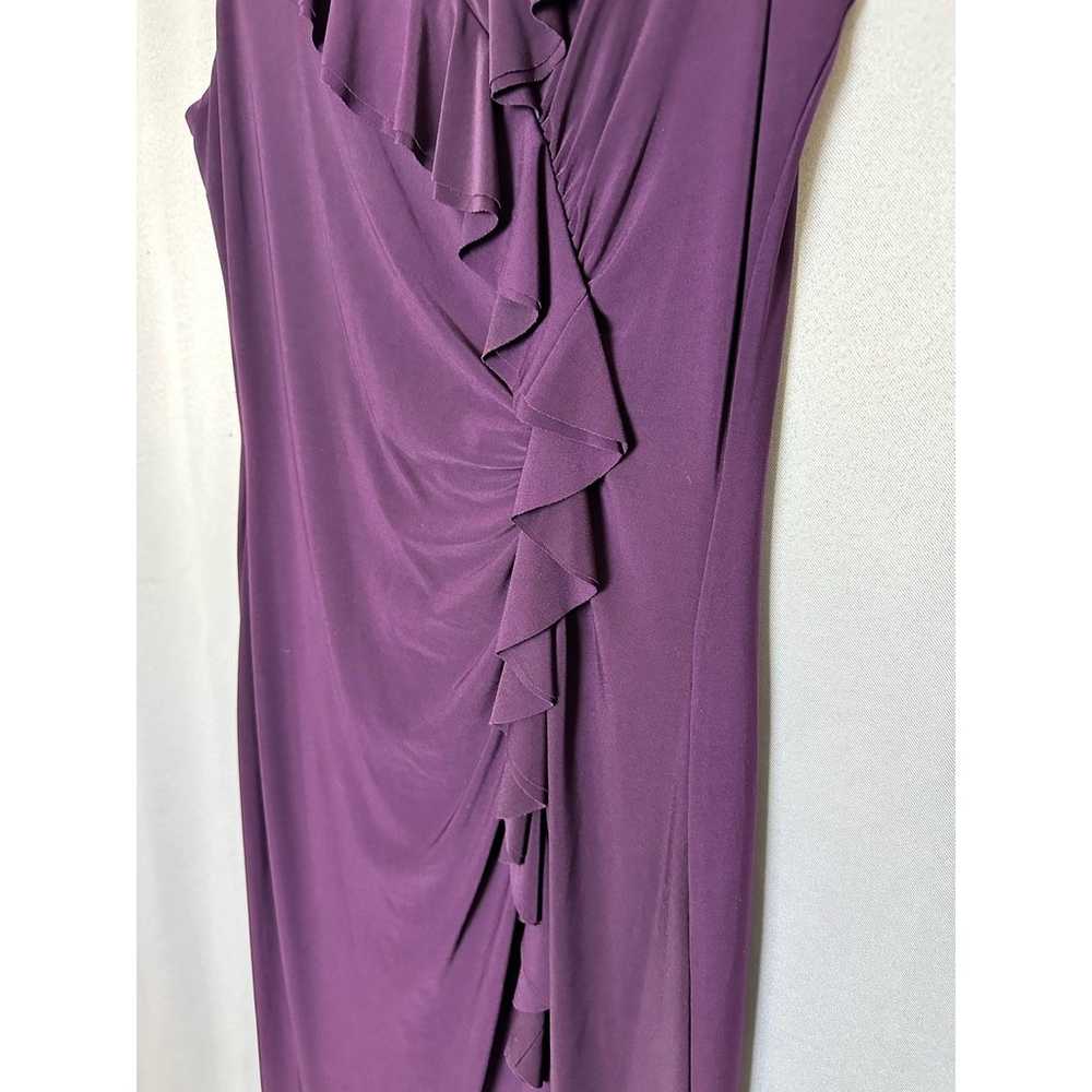 Women's Lauren Ralph Lauren Purple Plum Ruffle Fr… - image 3