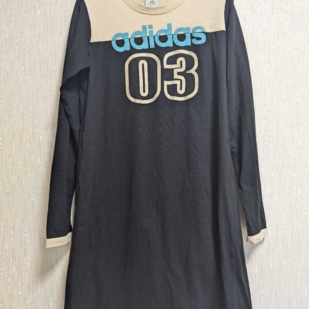 adidas Rare Large Size Mini Dress Long Sleeve Tun… - image 3