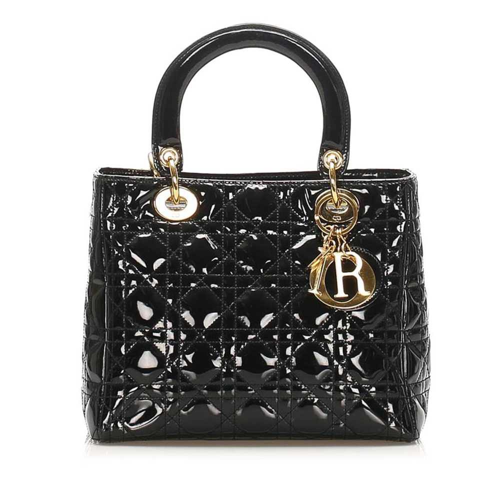 Dior Lady Dior leather handbag - image 1