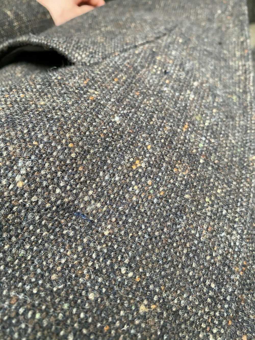 Evan Kinori Covered Placket Coat - Irish Tweed - image 4