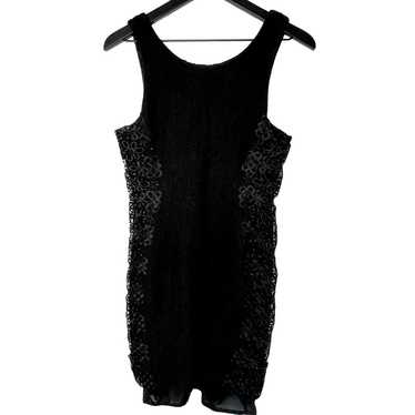 Banana Republic Sleeveless Sheath Wool Blend Lace… - image 1