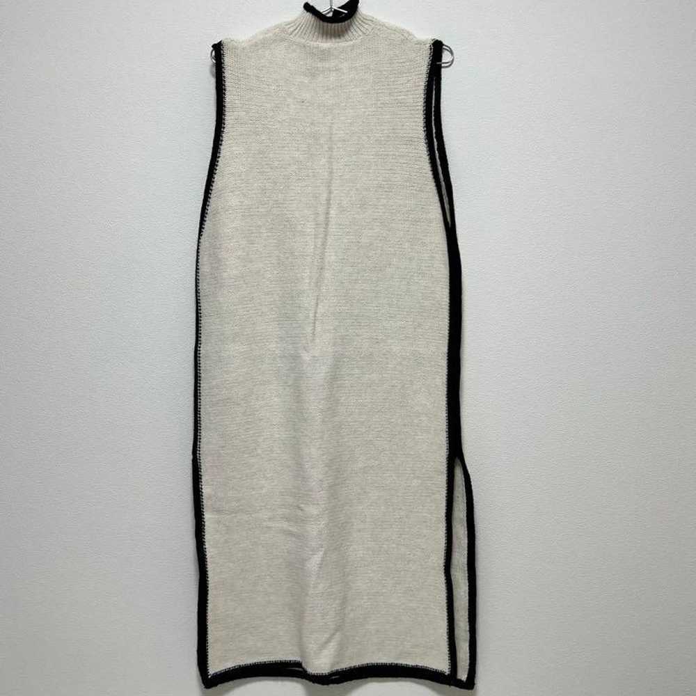 ZARA Beige Sleeveless Knit One-Piece - image 1