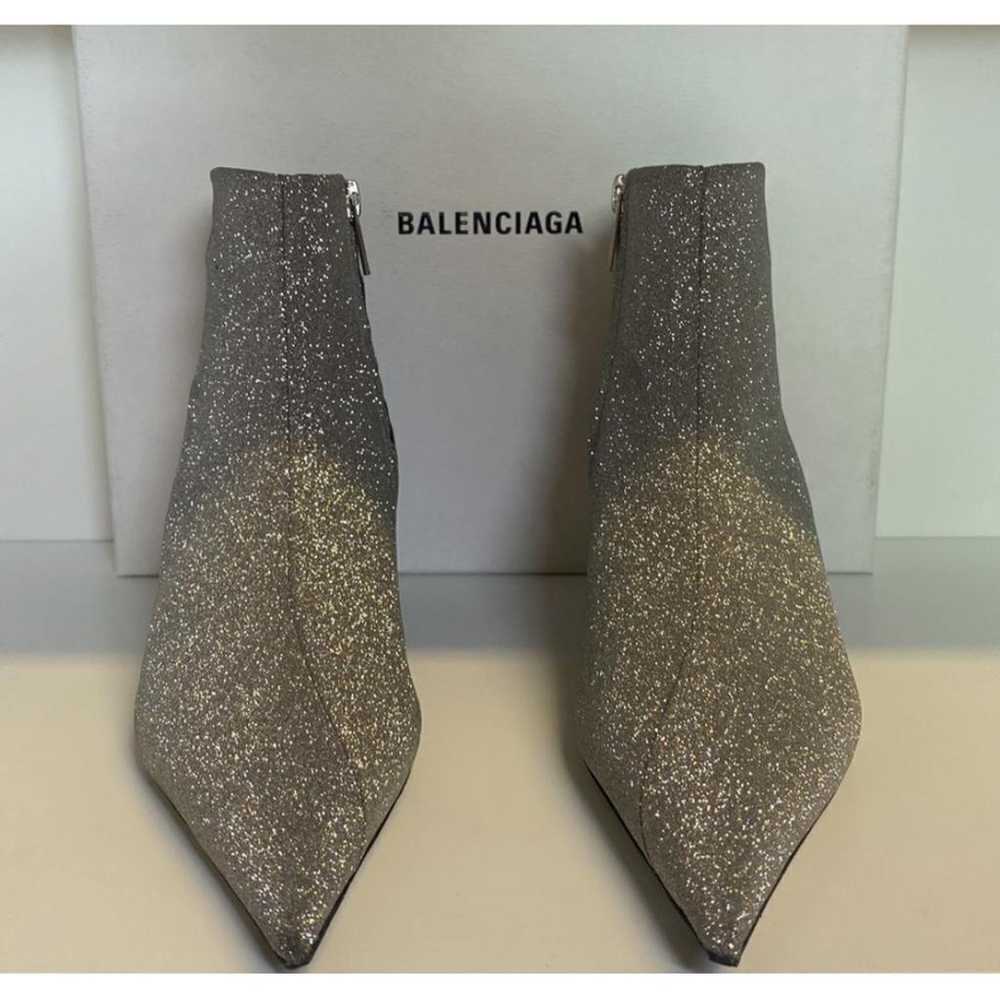 Balenciaga Bb leather boots - image 5