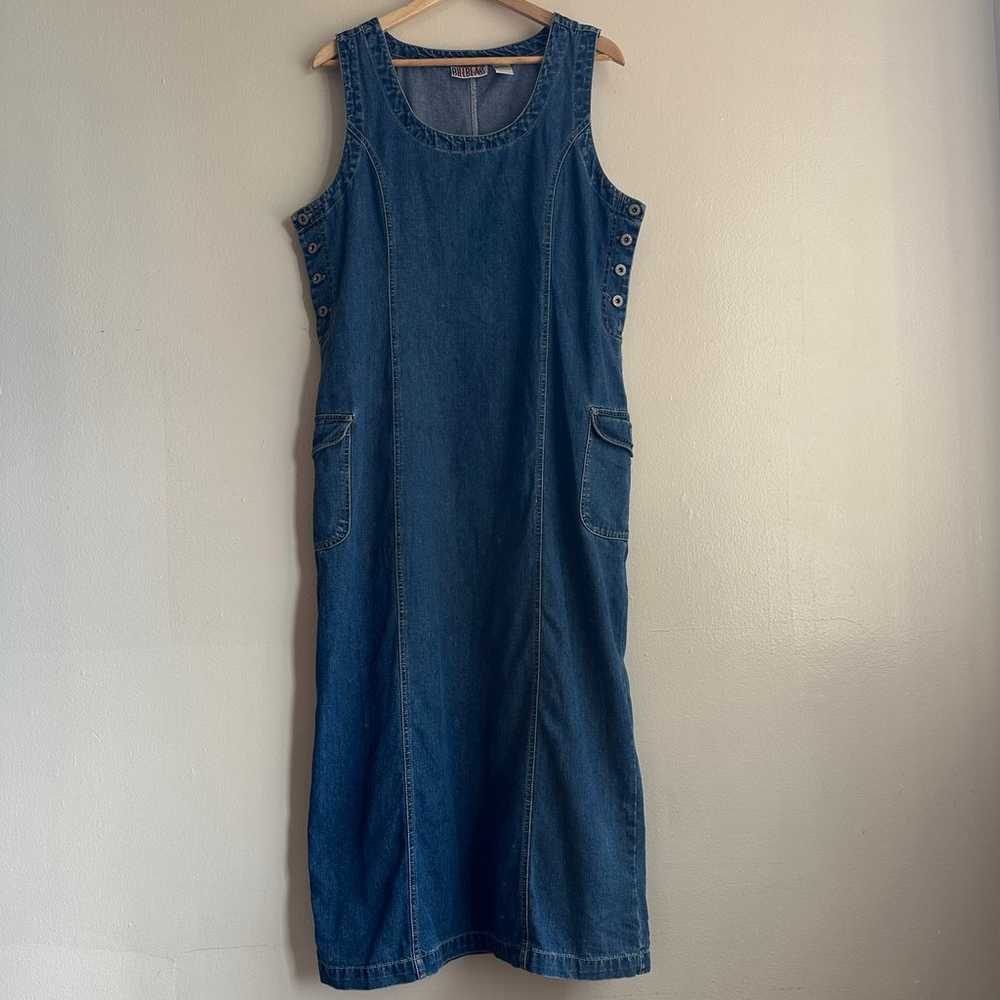 Denim dress - image 1