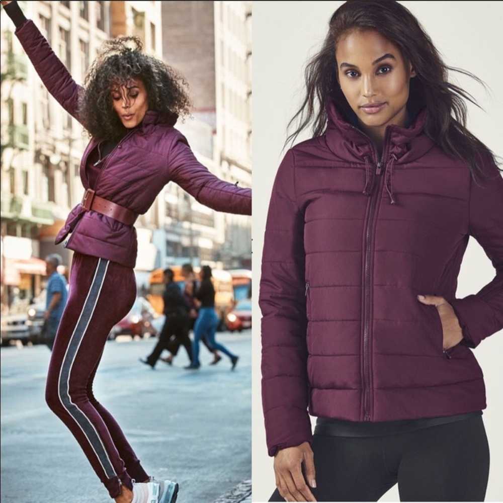 Nordstrom FABLETICS Plum Purple Insulated Puffer … - image 10