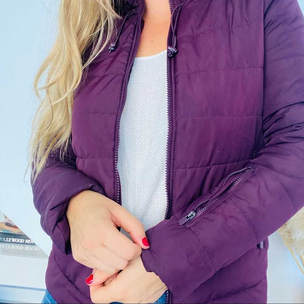 Nordstrom FABLETICS Plum Purple Insulated Puffer … - image 5