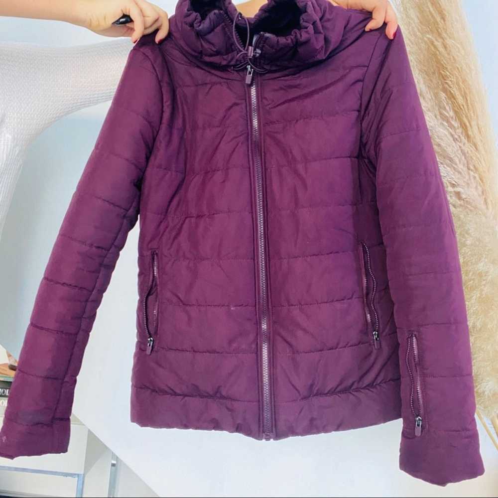 Nordstrom FABLETICS Plum Purple Insulated Puffer … - image 6