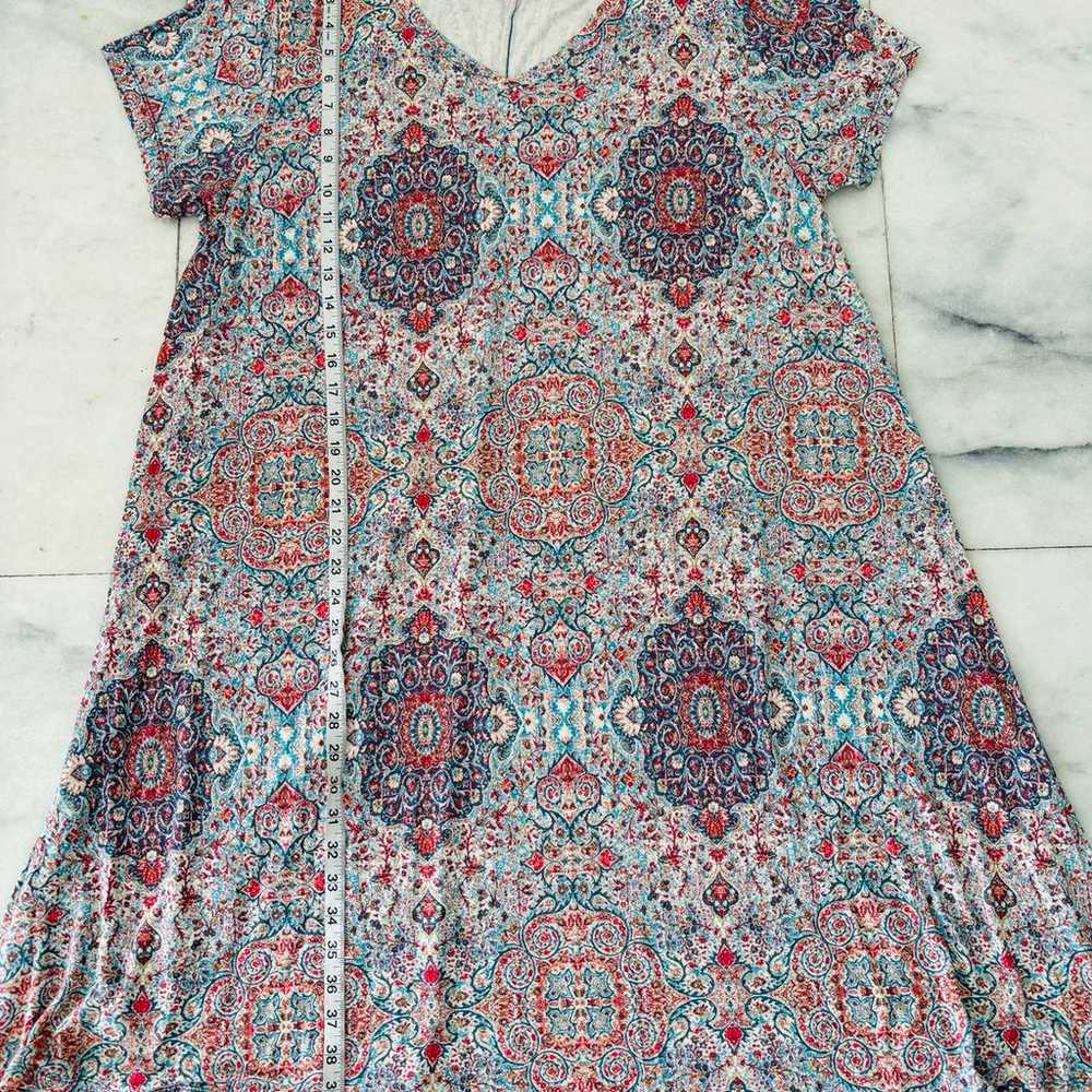 Cynthia Rowley Woman Paisley Print Dress V Neck S… - image 4