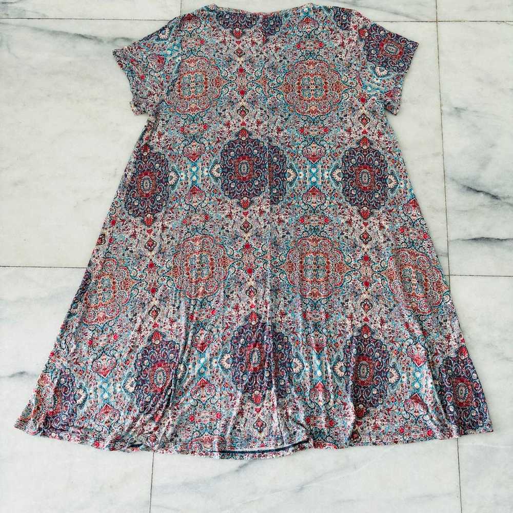 Cynthia Rowley Woman Paisley Print Dress V Neck S… - image 9