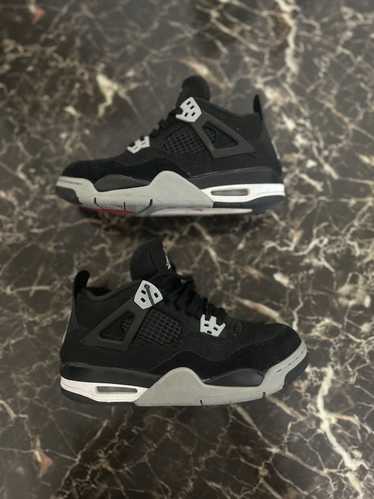 Jordan Brand × Nike Air Jordan 4 Black Canvas