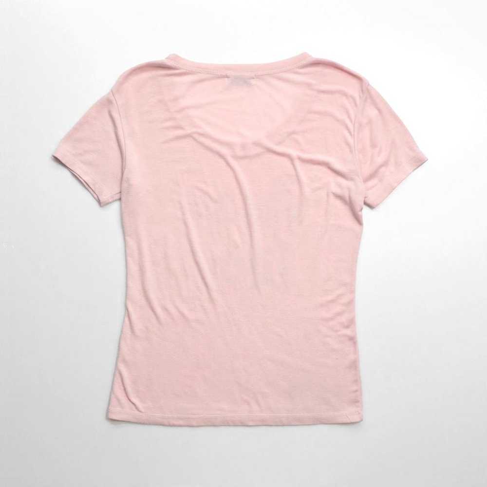 Christian Dior studded big logo lightweight T-shi… - image 3