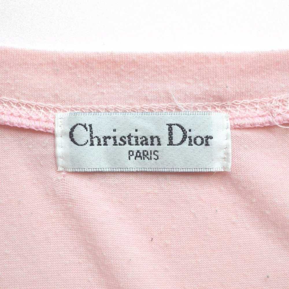 Christian Dior studded big logo lightweight T-shi… - image 7