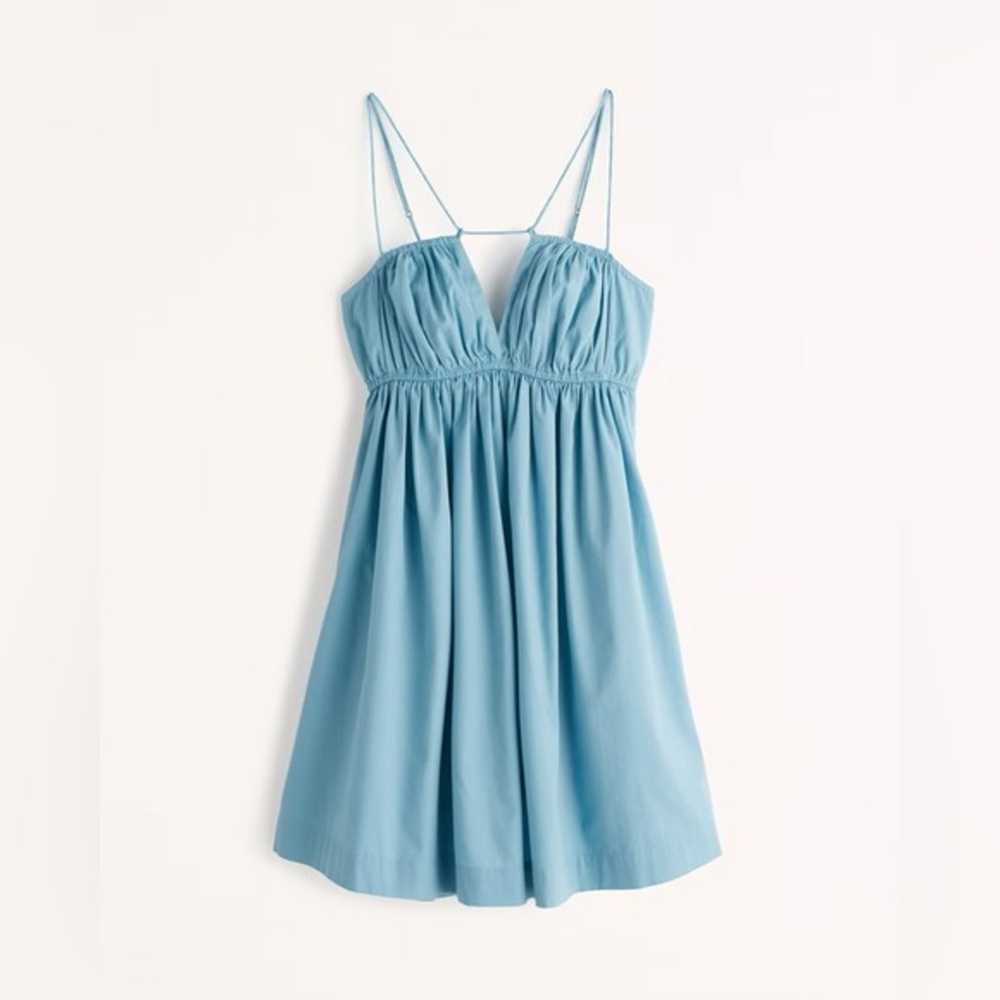 Abercrombie and Fitch Cotton Blue Strappy Babydol… - image 9