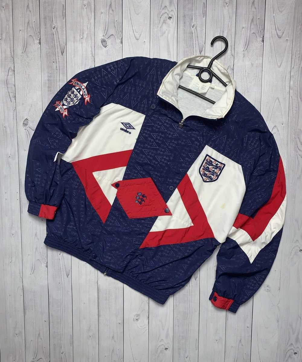 Soccer Jersey × Umbro × Vintage Vintage England s… - image 1