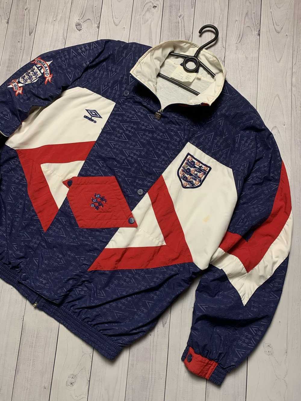 Soccer Jersey × Umbro × Vintage Vintage England s… - image 3