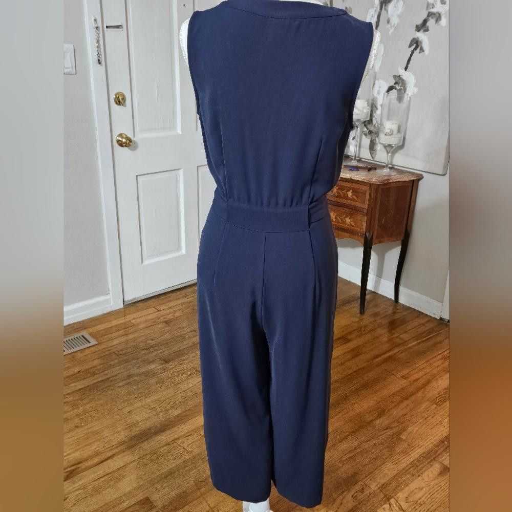 Designer A New Day Navy Blue Sleeveless Jumpsuit … - image 5