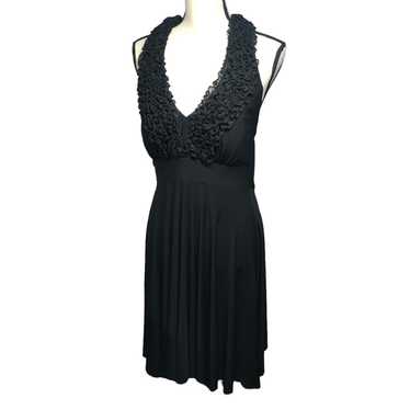 Onyx Nite black sleeveless dress size 8 - image 1