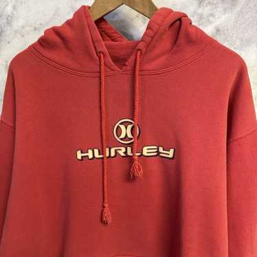 Hurley × Vintage Vintage Hurley Hoodie Mens XL Red