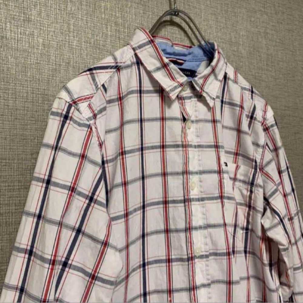 Tommy Hilfiger American vintage pattern shirt che… - image 2