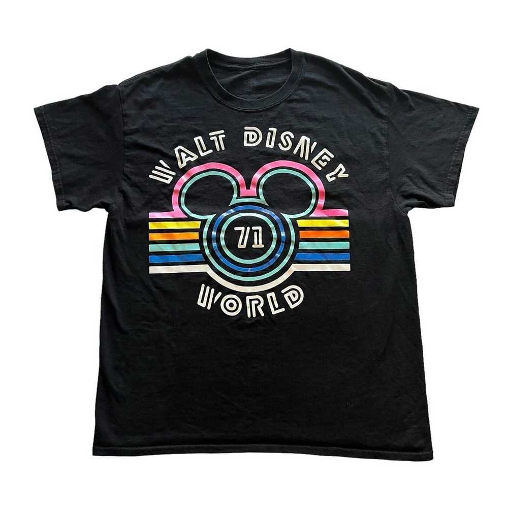 Walt Disney World 71 Theme Park Micket Mouse Tee … - image 1