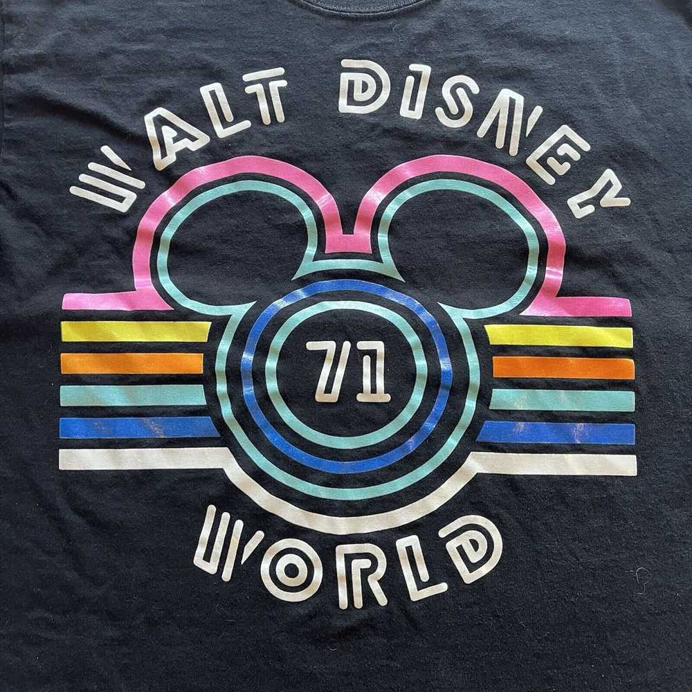 Walt Disney World 71 Theme Park Micket Mouse Tee … - image 2