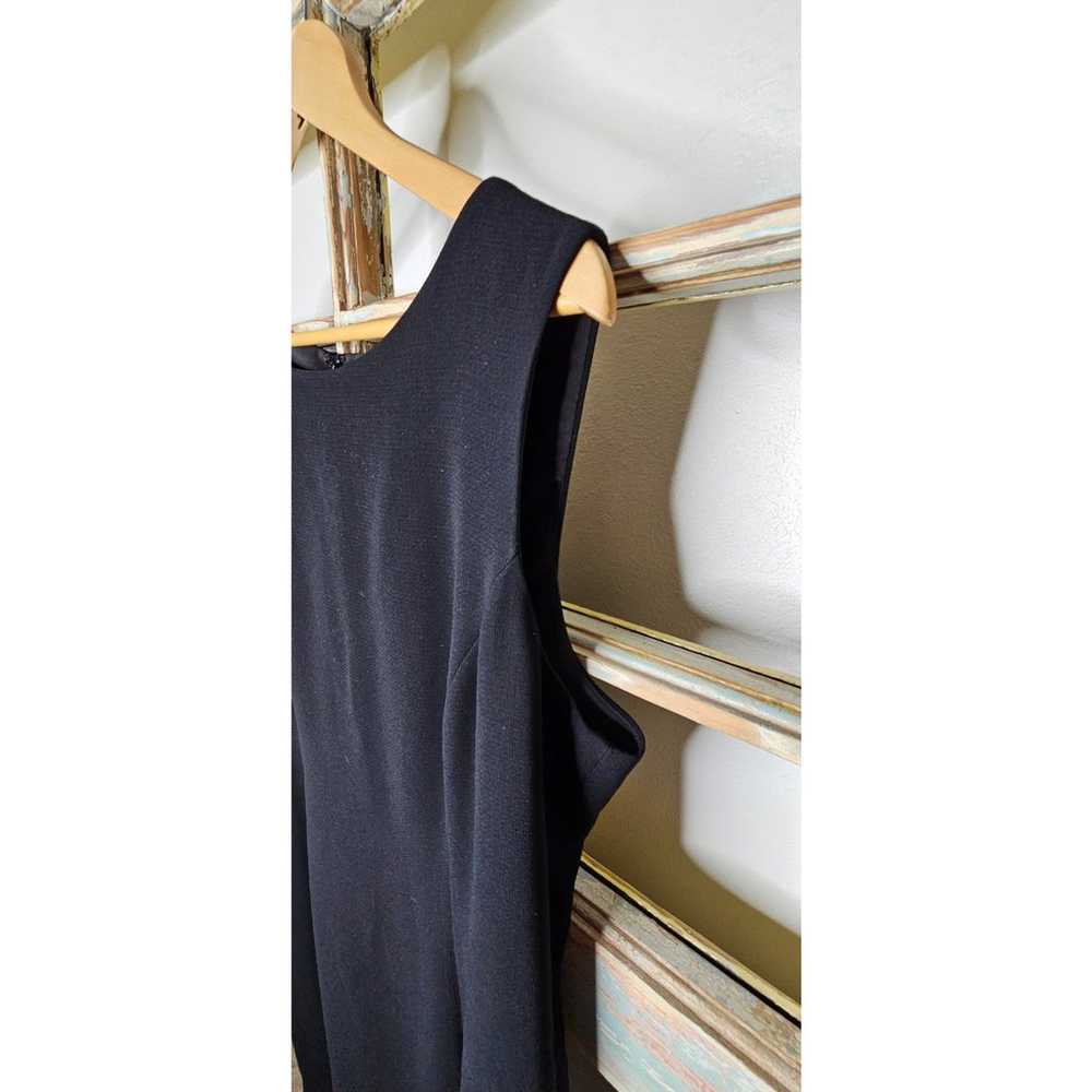 Tahari Black Knee Length Ladies Sleeveless Dress … - image 4