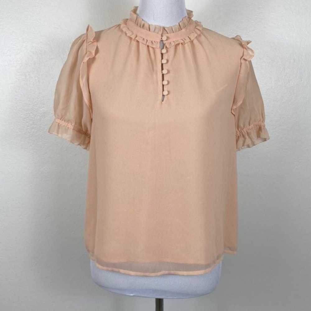 Rebecca Minkoff Ceri Ruffle Blouse - image 3