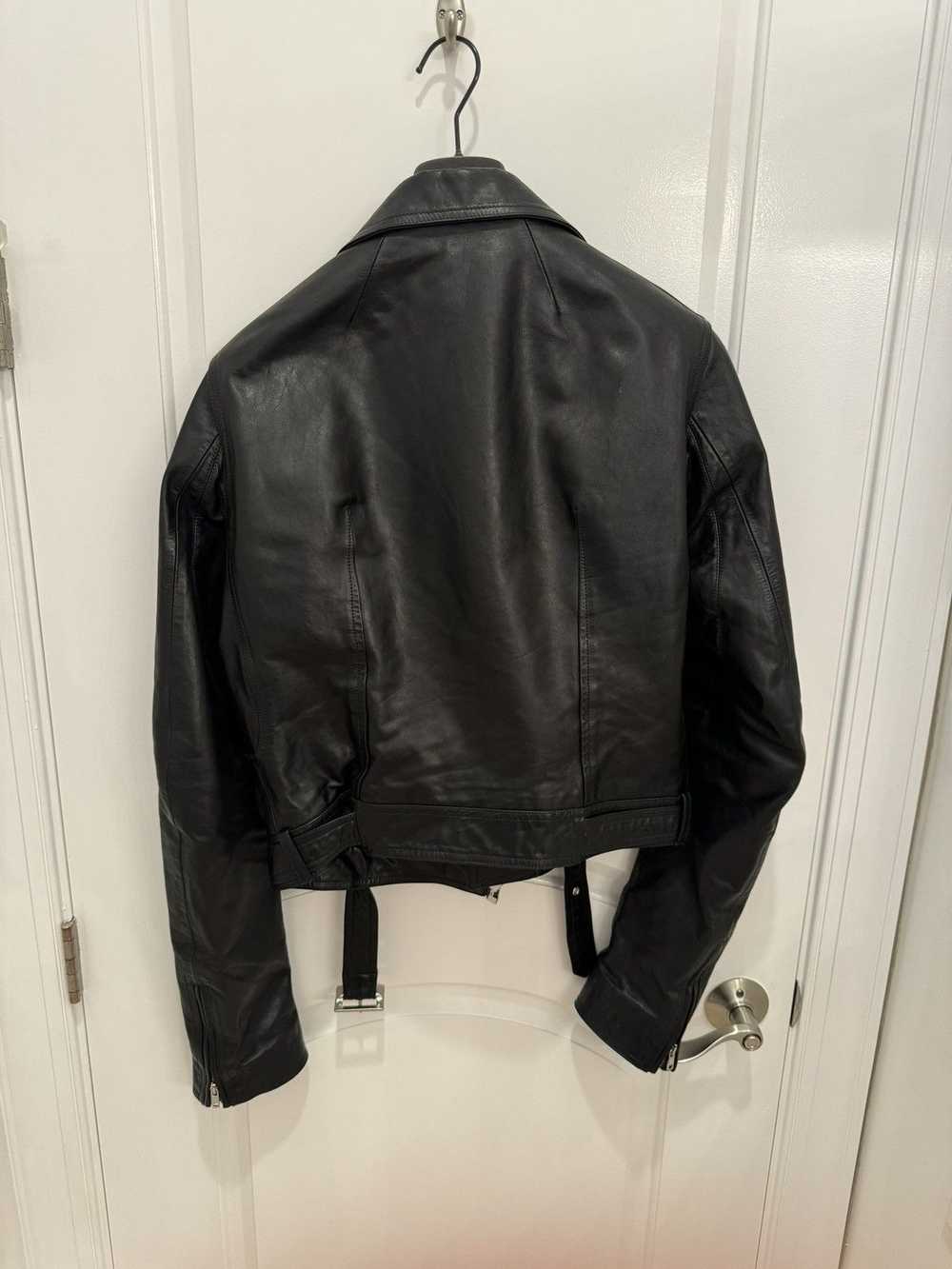 Rick Owens Rick Owens Luke Stooges Leather Jacket - image 2