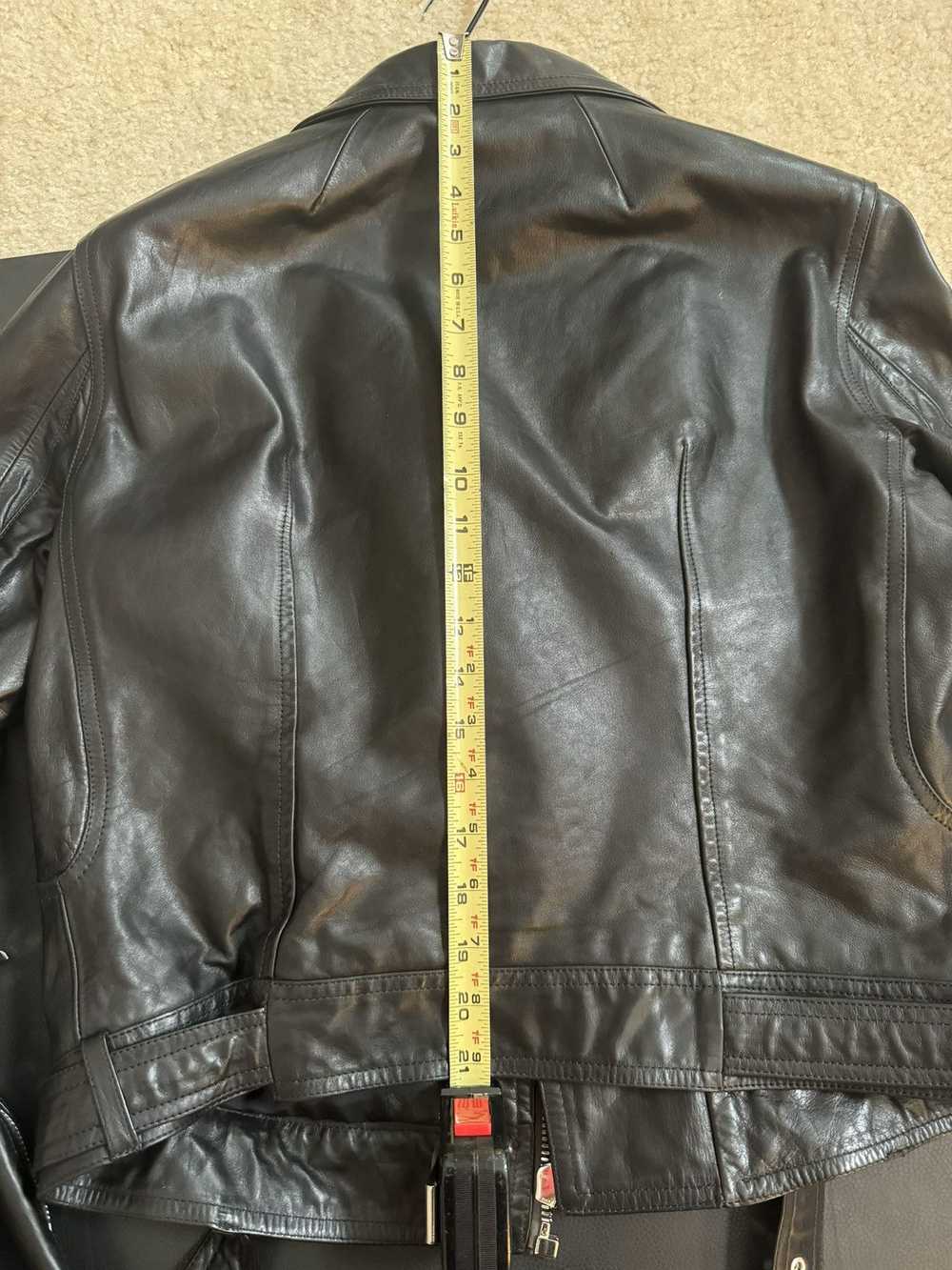 Rick Owens Rick Owens Luke Stooges Leather Jacket - image 7