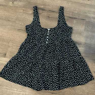 Urban Outfitters Black and White Romper