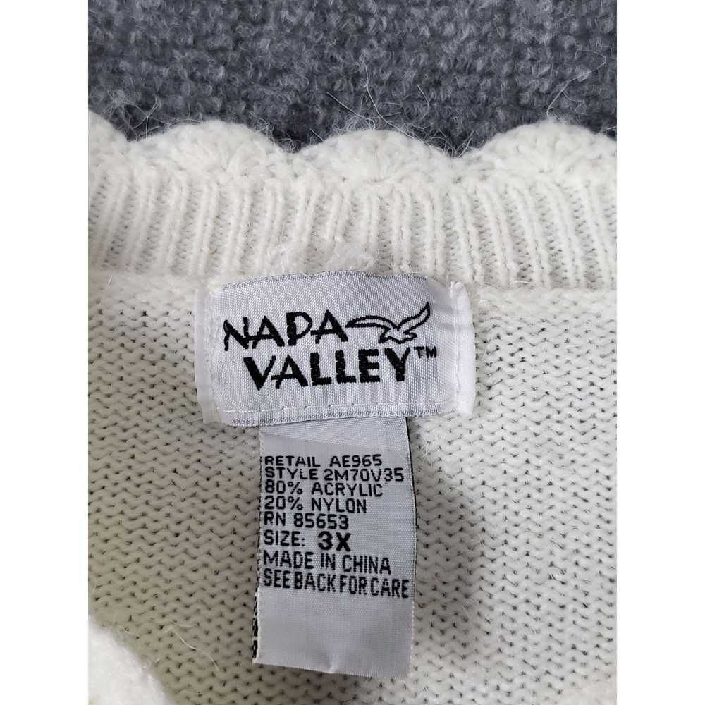 Vintage Vintage Napa Valley Mock Neck Sweater wom… - image 6