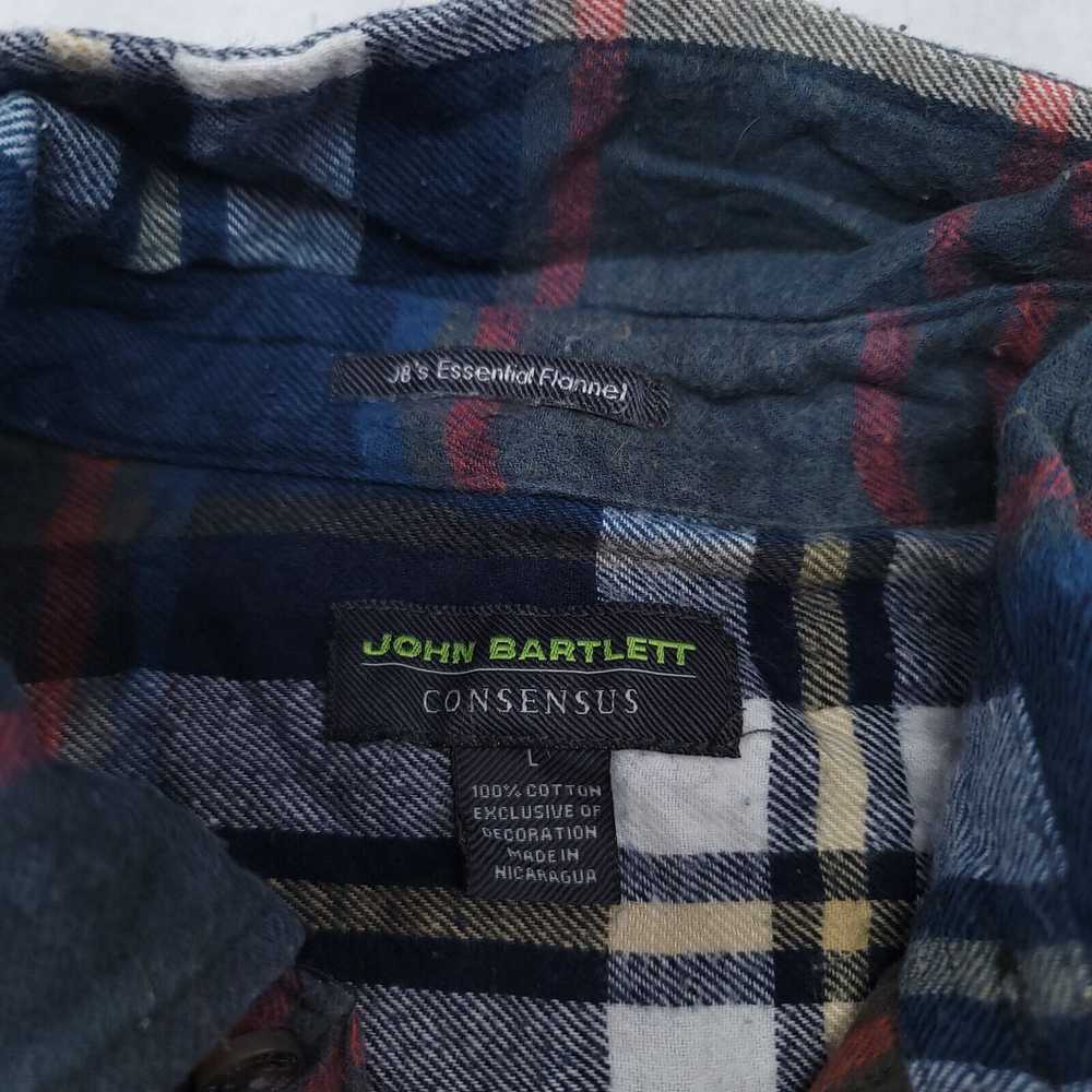 John Bartlett John Bartlett Madras Flannel Button… - image 3