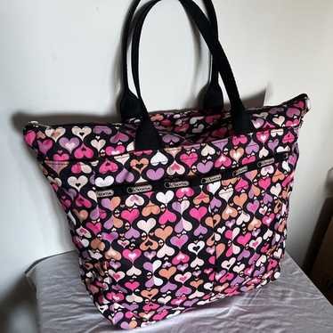 Lesportsac heart pattern tote - Gem