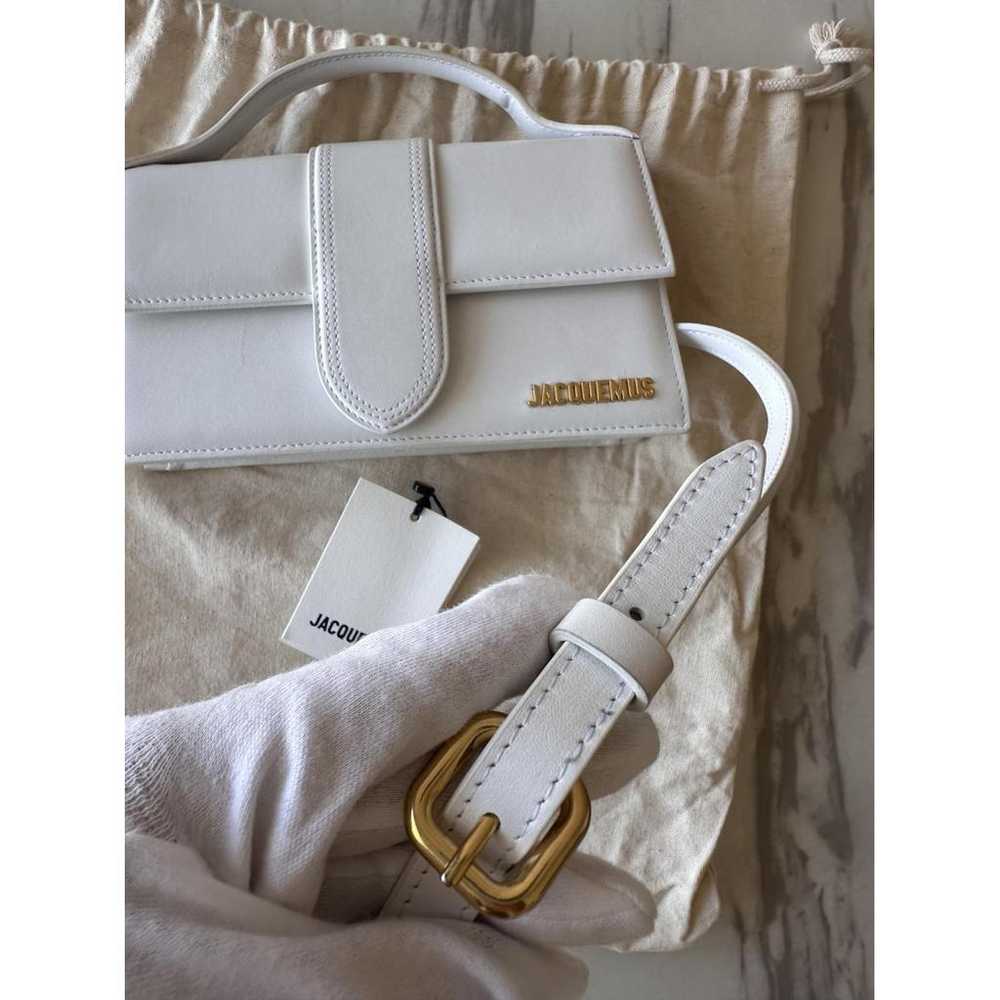 Jacquemus Le Grand Bambino leather handbag - image 10