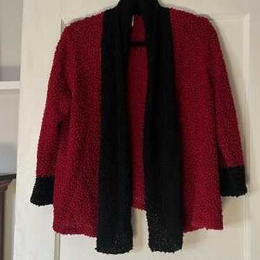 Ruby Rd Open Drape Front Sweater/Wrap Size Xl - image 1