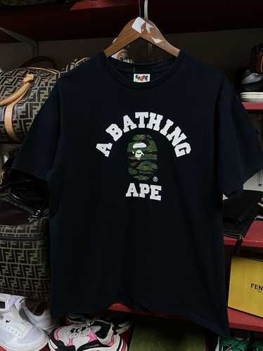 Bape Tiger Camo College Tee