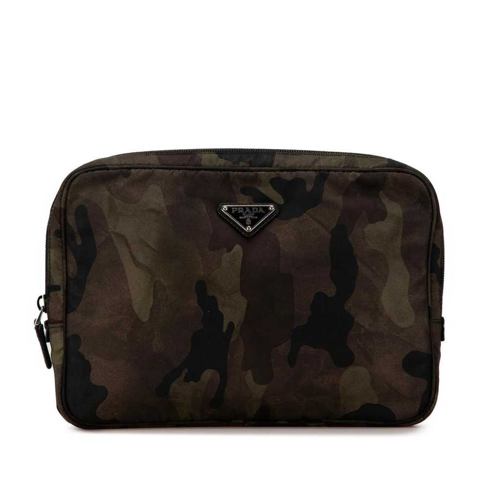 Prada Tessuto cloth clutch bag - image 1