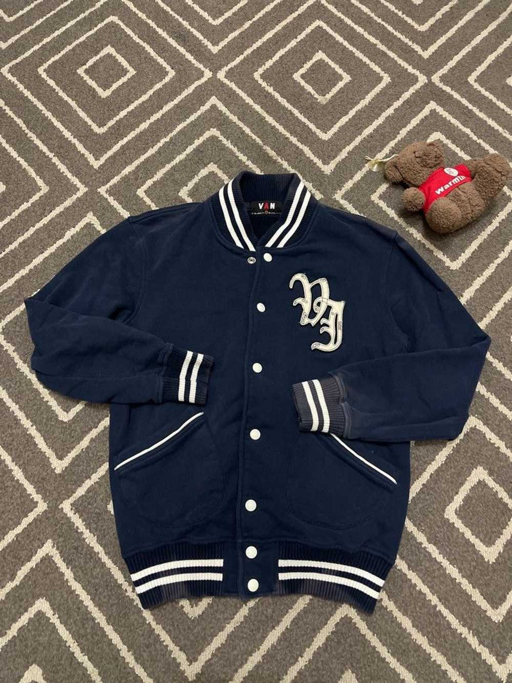 Japanese Brand × Van × Varsity Jacket Vintage Jap… - image 1