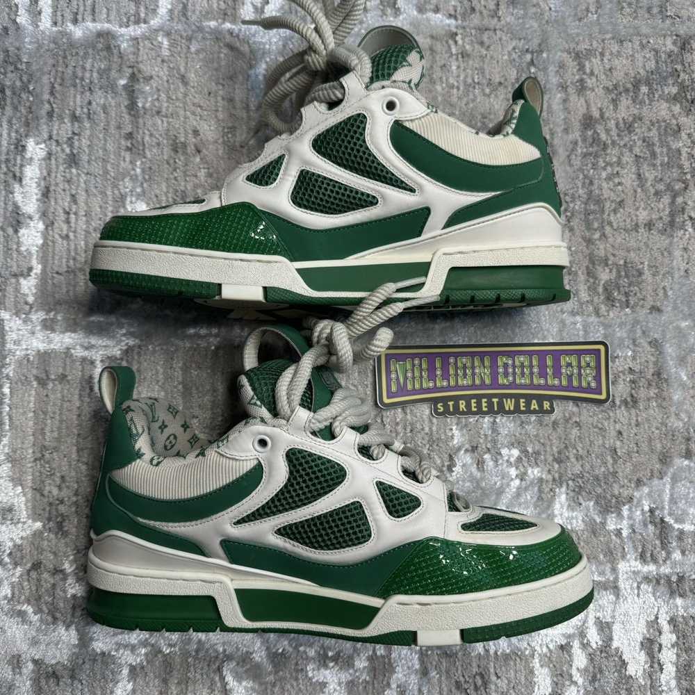 Louis Vuitton Skate trainer sneaker low ‘green wh… - image 2