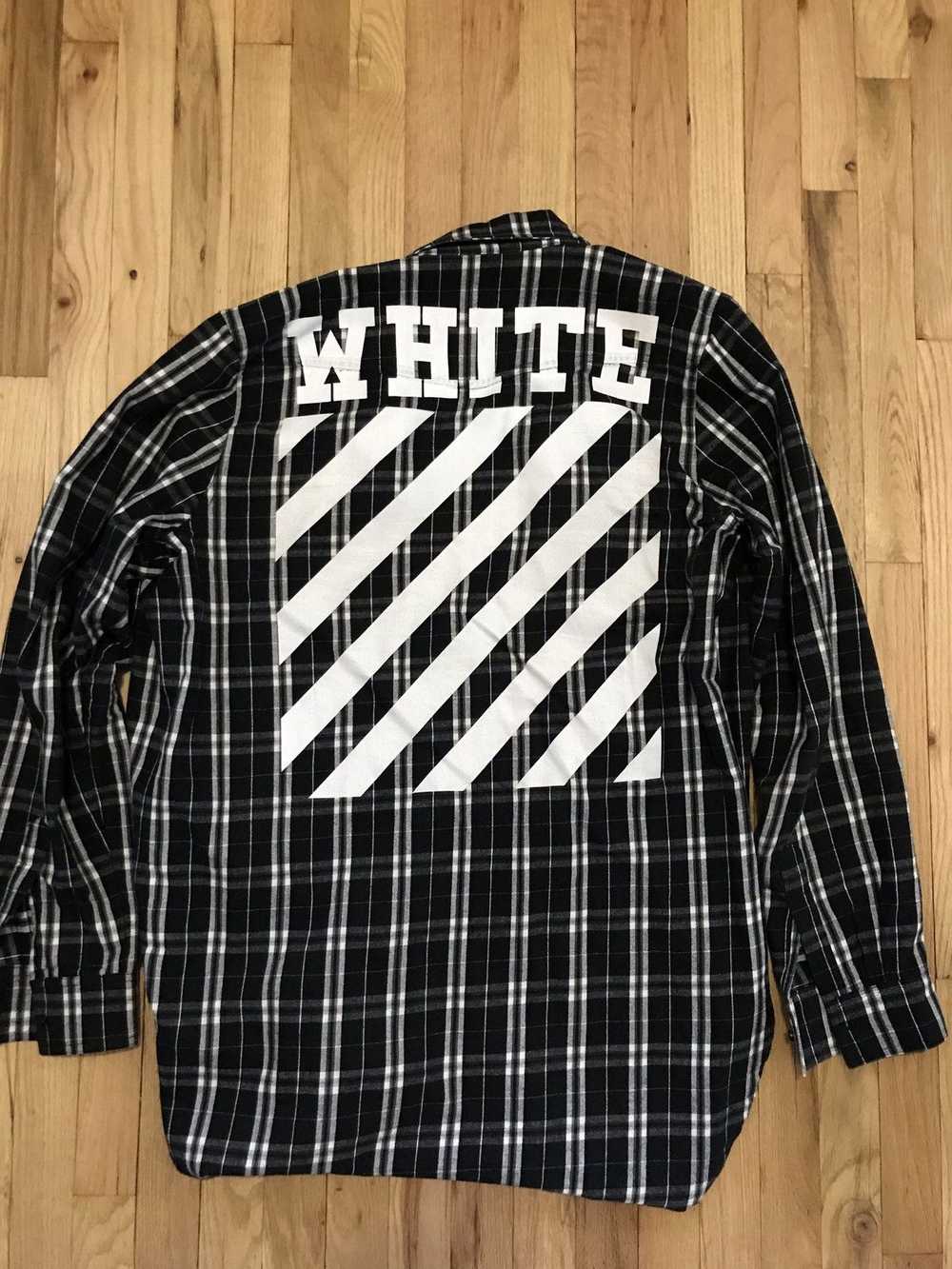 Off-White OFF-WHITE Flannel Check Shirt - image 2