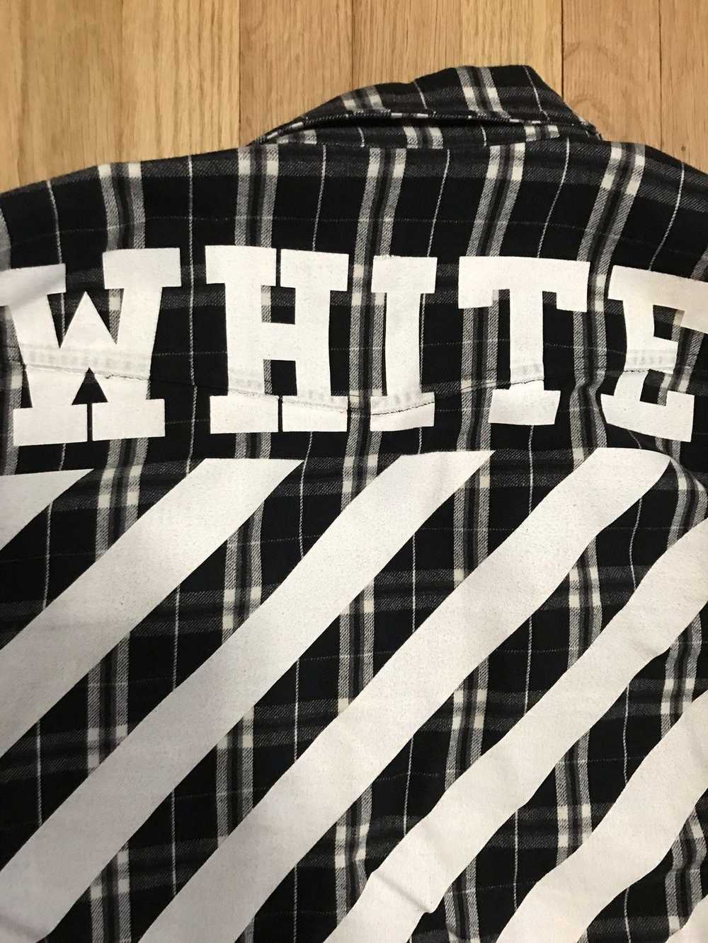 Off-White OFF-WHITE Flannel Check Shirt - image 3